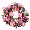 The Vintage Rose Wreath
