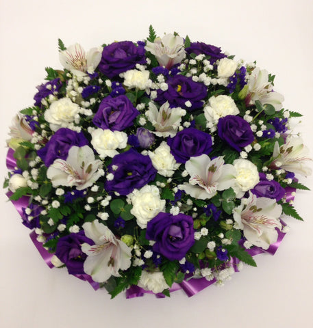 Purple posy pad