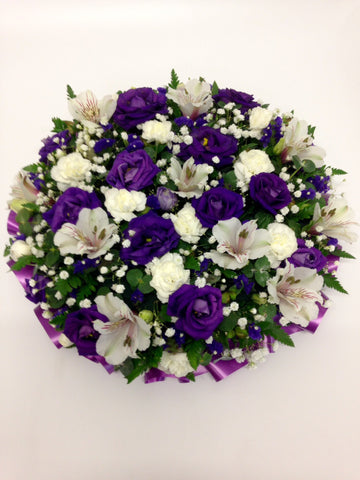 Purple posy pad