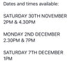 Book a workshop this Christmas  call us