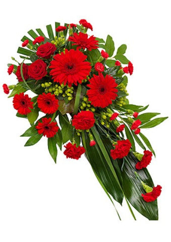 The Radiant Red Single End Spray