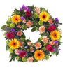 The rainbow wreath