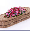 The rich spice natural casket spray